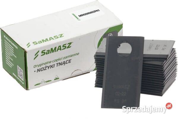 Zestaw noży kosiarki prostych 18 96x48x3 mm Kamionna sprzedam