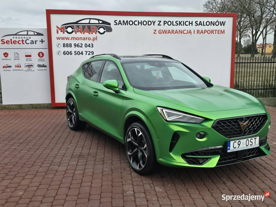 Cupra Formentor VZ 20 TSI 310 4Drive Salon bluetooth kujawsko-pomorskie Włocławek