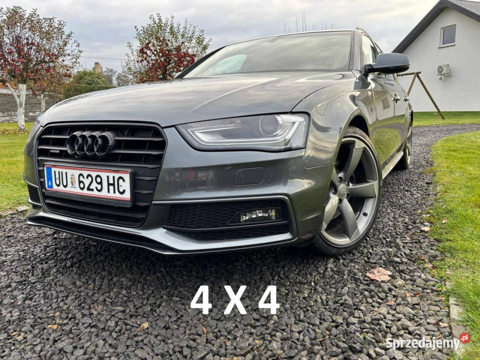 Audi A4 Quattro 190 3x SLine 2015 Alcantara B8 Nysa