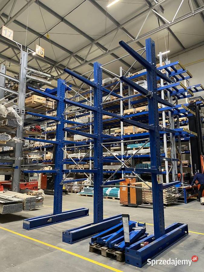 Regał wspornikowy używany H5m dwustronny OKAZJA Chojnice