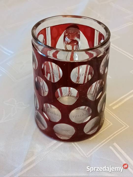 Pięknie oszlifowane stary kufel Gliwice sprzedam