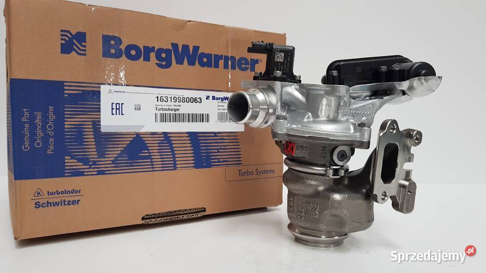 Nowa turbosprężarka BorgWarner KKK 16319980063 Siedlce