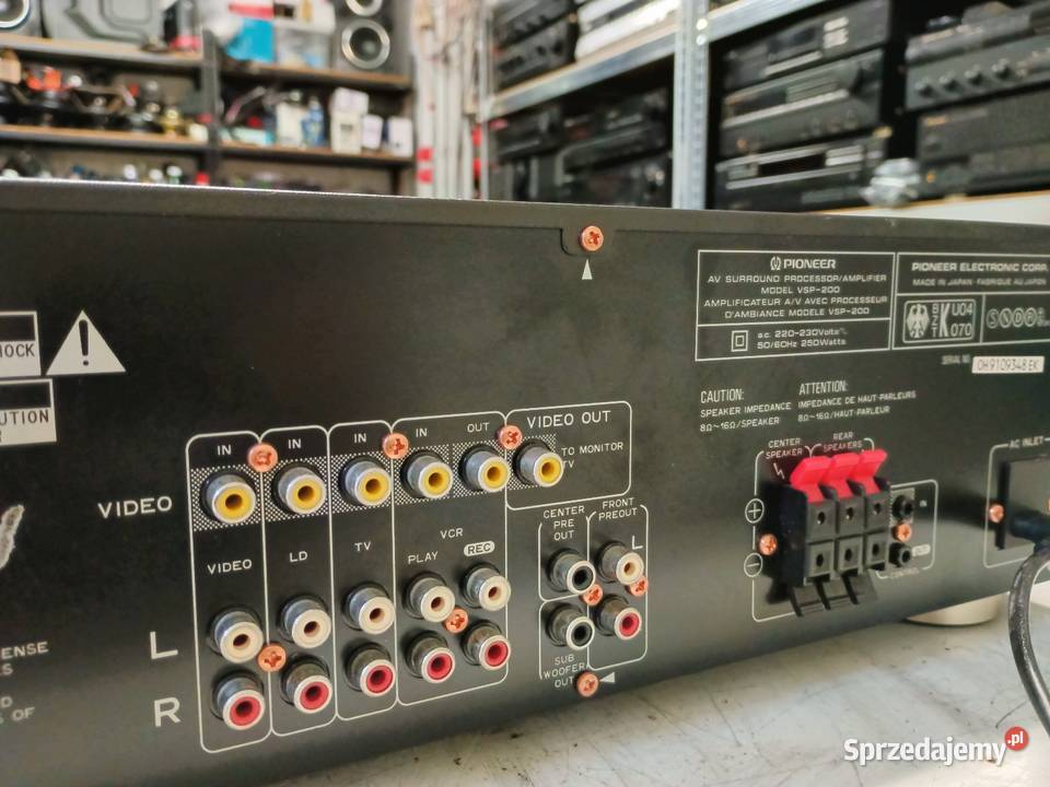 Procesor dźwięku Surround PIONEER vsp200 Lubin