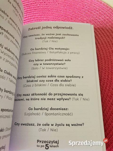 Przeczytaj to 5 latach motywacja, rozwój osobisty Warszawa