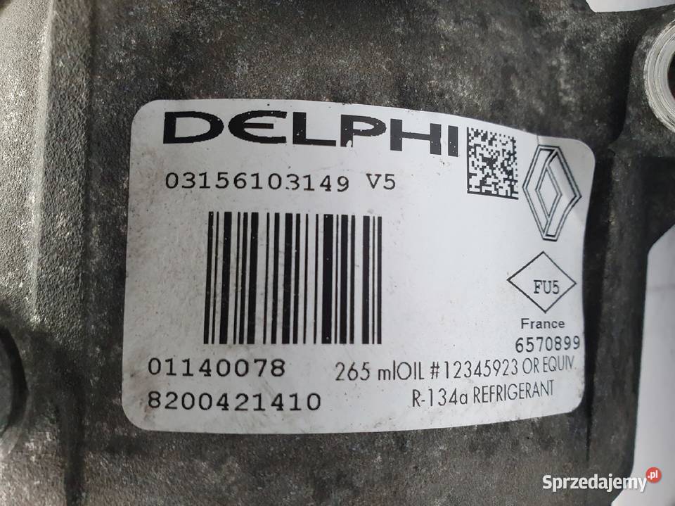 SPRĘŻARKA KOMPRESOR KLIMATYZACJI Renault Laguna Chełm