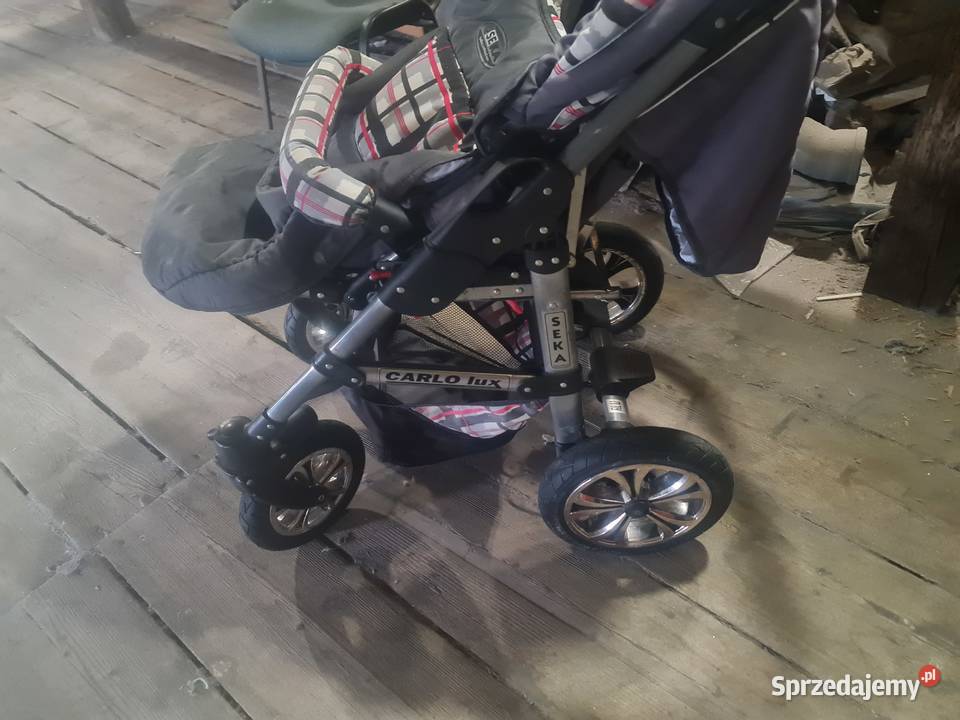 Wózek wielofunkcyjny CARLO LUX SEKA 3w1 z Łódź