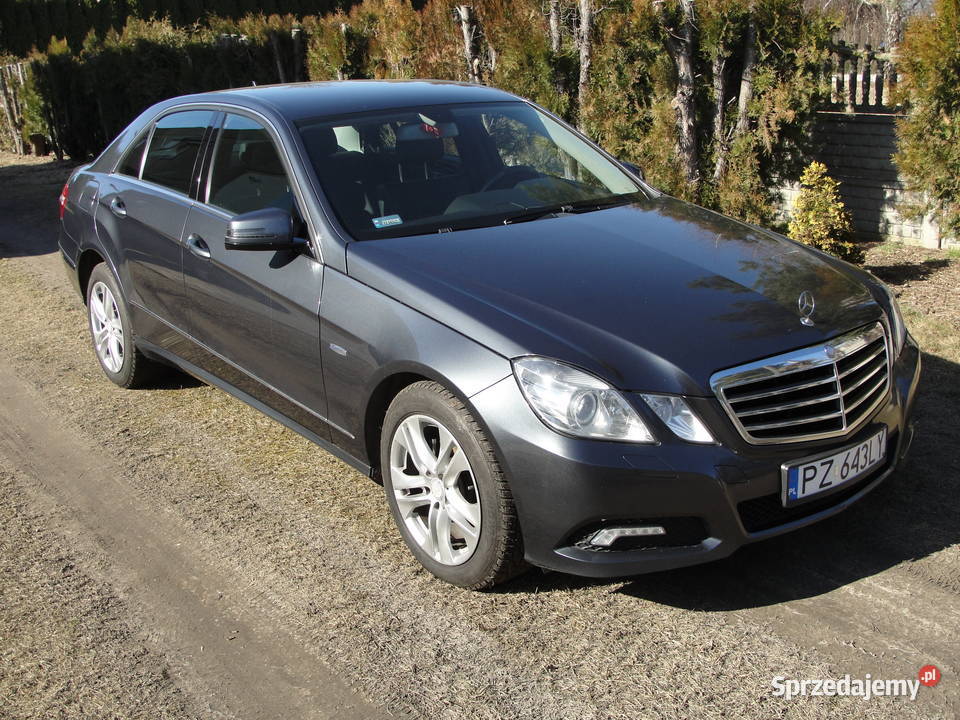 MercedesBenz Klasa E 220 CDI BlueEff Avantgarde 2143cm3 wielkopolskie Dąbrowa