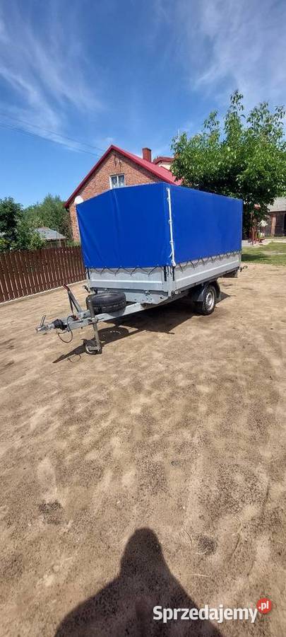 Przyczepka samochodowa SAM 750 750kg Burzenin