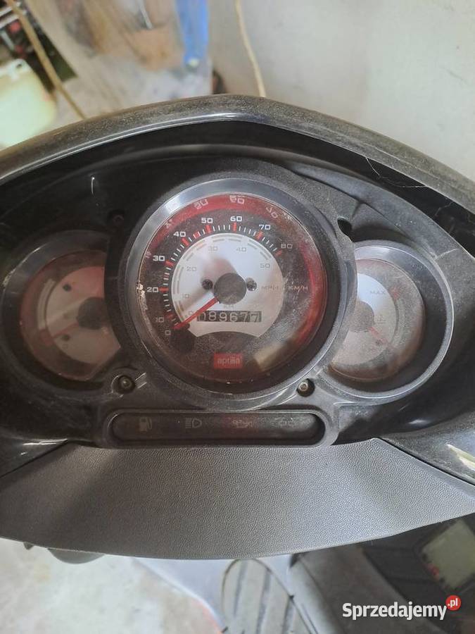 Aprilia SR 50 2006r sprawny do lekkich poprawek mazowieckie Gąsawy Plebańskie