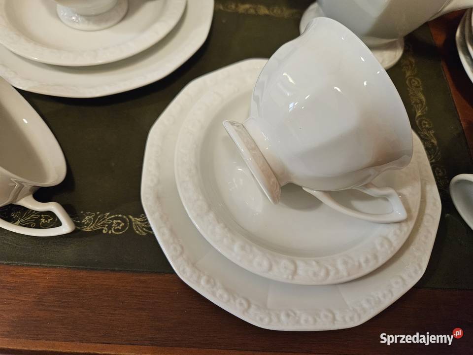 Rosenthal Biała Maria serwis do kawy 9 osób Lublin