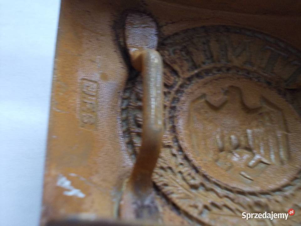 Klamra niemiecka Wermachtu stalowa Warszawa