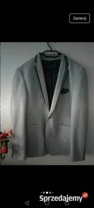 Marynarka szara o kroju męskim Pinterest Old podkarpackie sprzedam