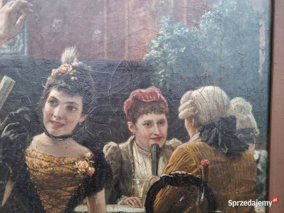 Obraz Carl Hertel 1892 Dzieło sztuki Piękny Świdnica