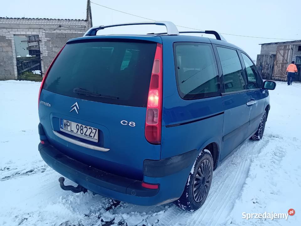 Sprzedam Citron C8 manualna Citroën Trzebuń sprzedam
