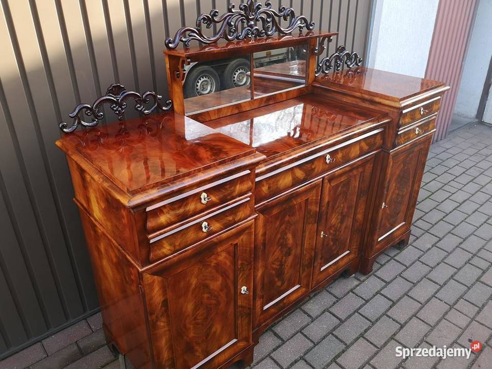 Kredens Komoda Biedermeier Ludwik Filip Politura Swarzędz sprzedam