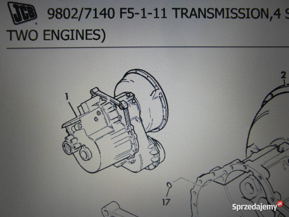 KATALOG CZESCI JCB 53170 i iNNE Szczecin