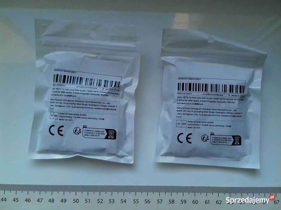 Konwenter sygnału z HDMI do VGA 1080pAudio DSub Bydgoszcz