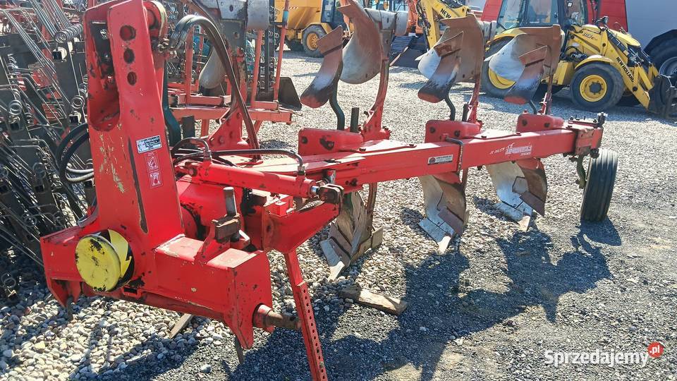 Pług 4 skiby vogel noot resor obrotowy Nowa Karczma