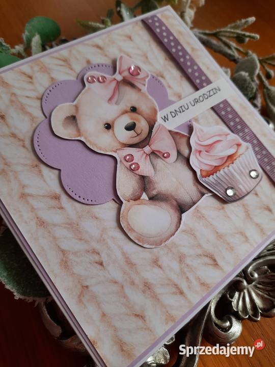 Kartka personalizowana handmade urodziny Dęblin sprzedam