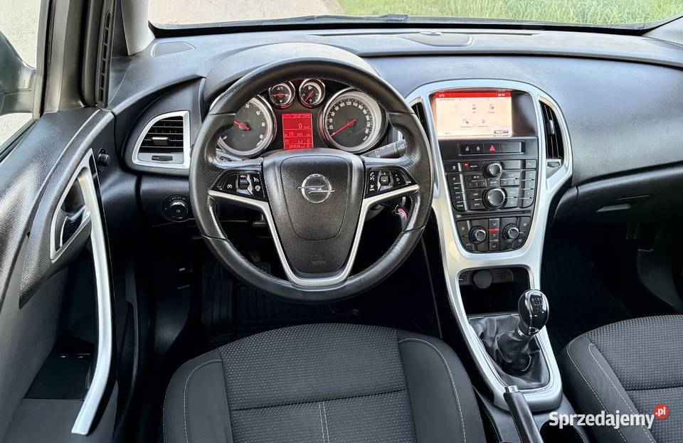 Opel Astra J Kombi Bezwypadkowa DUŻY SERWIS gniazdo AUX mazowieckie Wieliszew