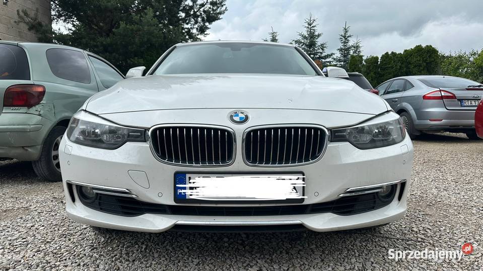Zderzak kompletny BMW F30 2014 USA Z LAMPAMI Zderzaki Pruszków