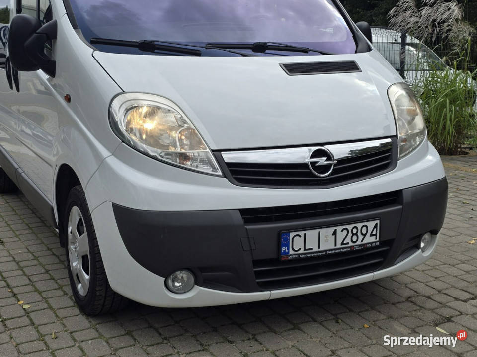 Opel Vivaro 20 dCi 8osobowy Bezwypadkowy ZADBANY elektryczne lusterka Skępe