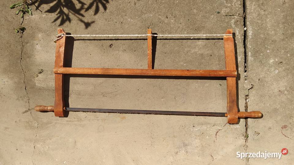 Stara piła stolarska ramowa Kraków