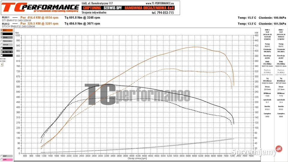 BMW 340i Touring LCI rwd stage 1 szpera B58 8HP Tychy