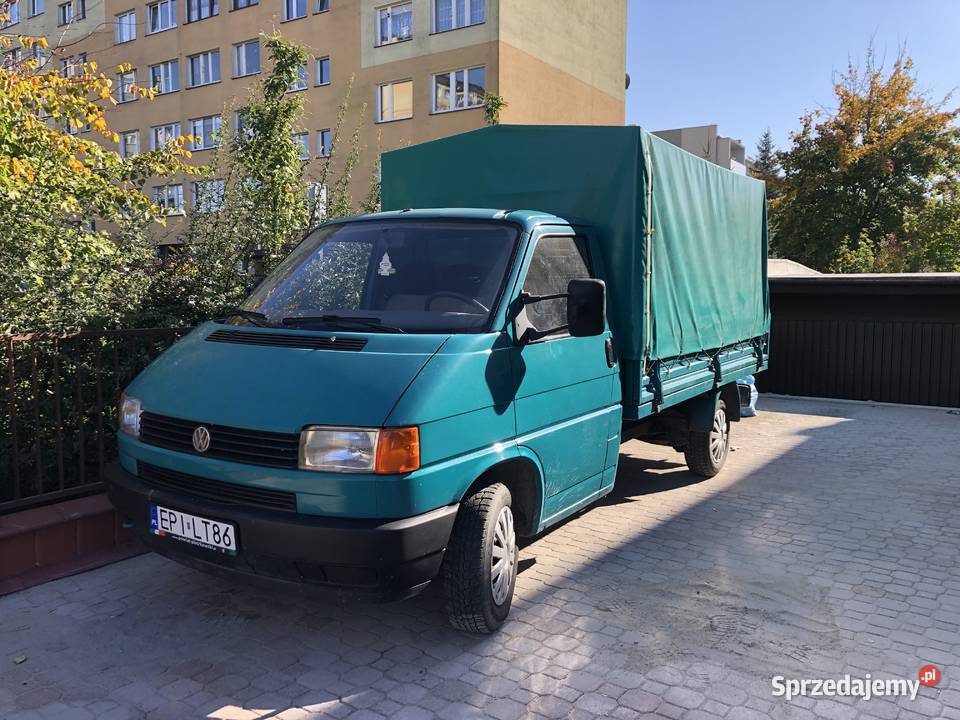 VW T4 19TD 1995 Skrzynia z plandeką 3os łódzkie Bełchatów