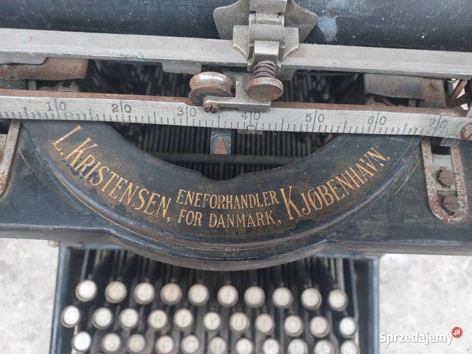 Stara maszyna do pisania gabinetowa Remington pomorskie Tczew