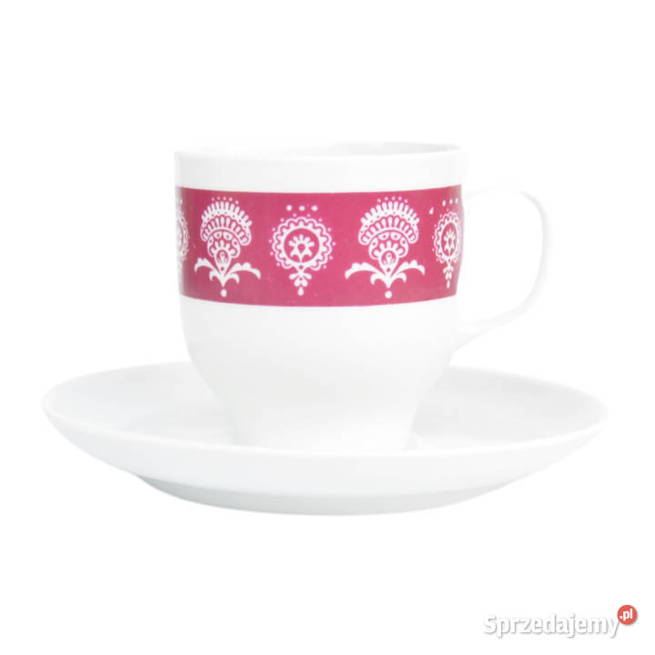Filiżanka ze spodkiem fason Wien Melitta Niemcy Warszawa