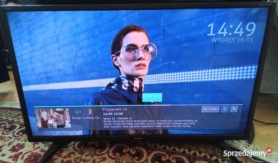 TV LED 32 cale Sharp z DVBT2 i pilotem Sharp Warszawa