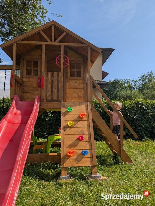 Domek drewniany plac zabaw dzieci Dębica sprzedam
