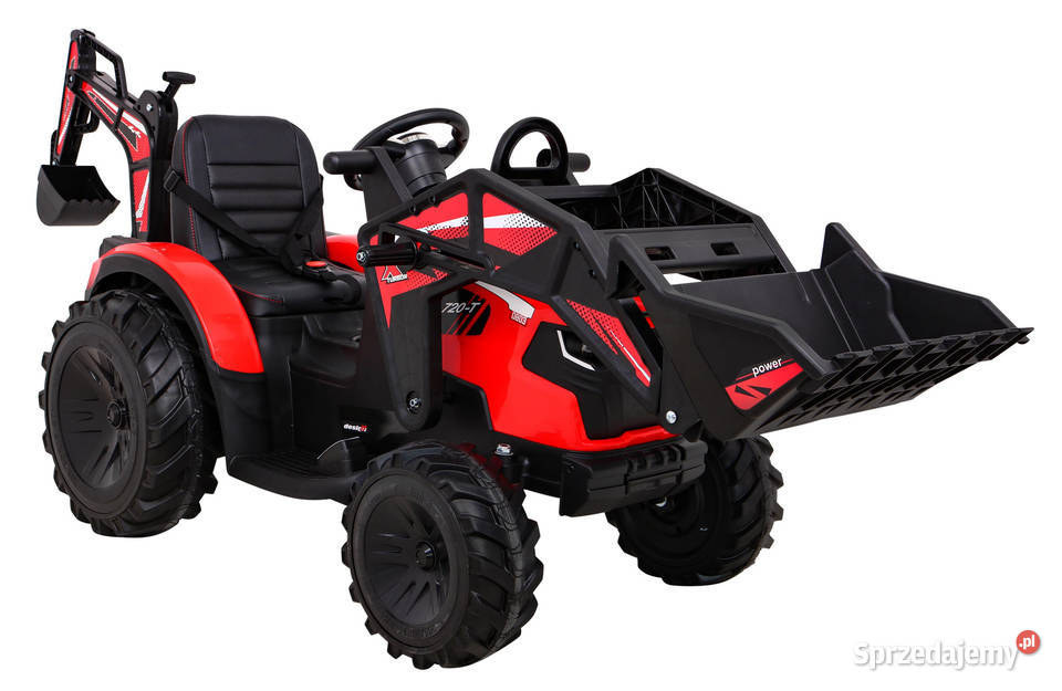 Autko na akumulator TRAKTOR Z PRZYCZEPĄ pojazd Myszków