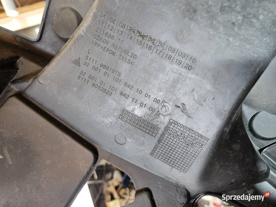 BMW X1 U11 MPAKIET ŚLIZG LEWY ZDERZAKA PRZÓD Międzychód