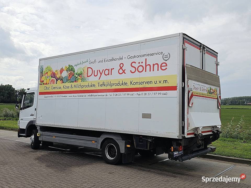 MercedesBenz ATEGO 1222 MANUAL AIRCO TK chłodnia 350909km pomorskie