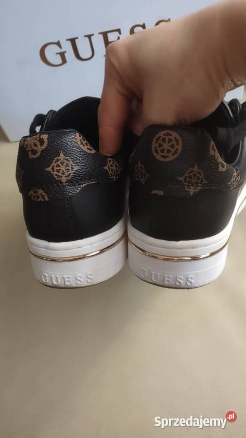 Guess sneakersy STASEY rozmiar 37 czarny Olkusz