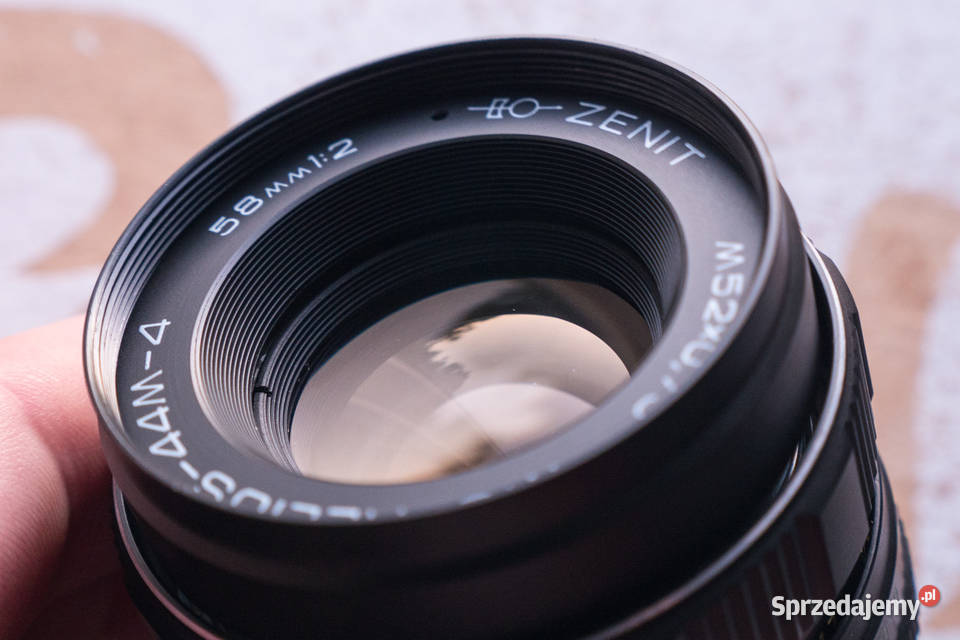 Obiektyw MC Helios 44M4 58mm f2 M42 serwis Szramowo sprzedam