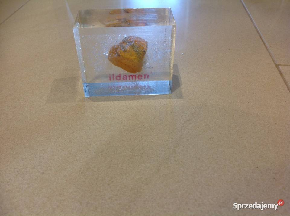 Realgar Kamień naturalny Minerał Nowa Sól