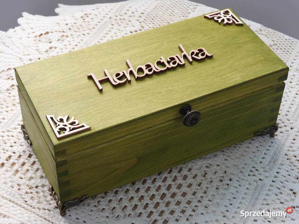 Herbaciarka handmade prezent Bytom