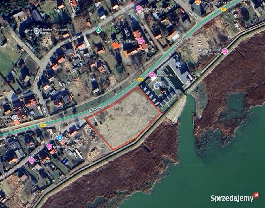 INWESTYCYJNA ZALEWEM WIŚLANYM budowlana Kąty Rybackie