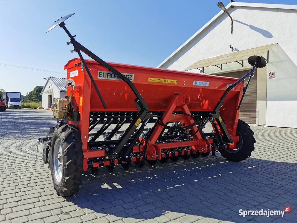 Siewnik zbożowy 25273 stopkowy 2talerzowy Jasło