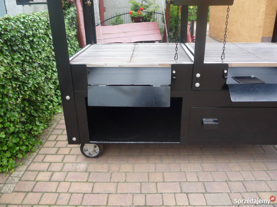 Grill gastronomiczny cateringowy blacha 6mm Damasławek