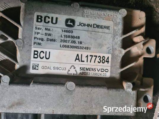 Sterownik John Deere BCU AL177384 wielkopolskie Wilkowo