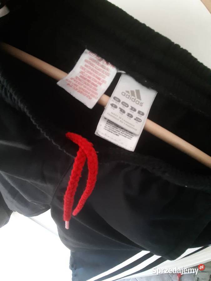 Adidas dres M czarny unisex 100 Oryginał piekny