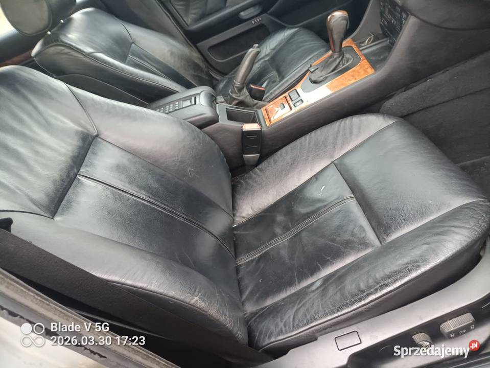 Wnętrze skóry BMW E39 touring elektryka Halinów