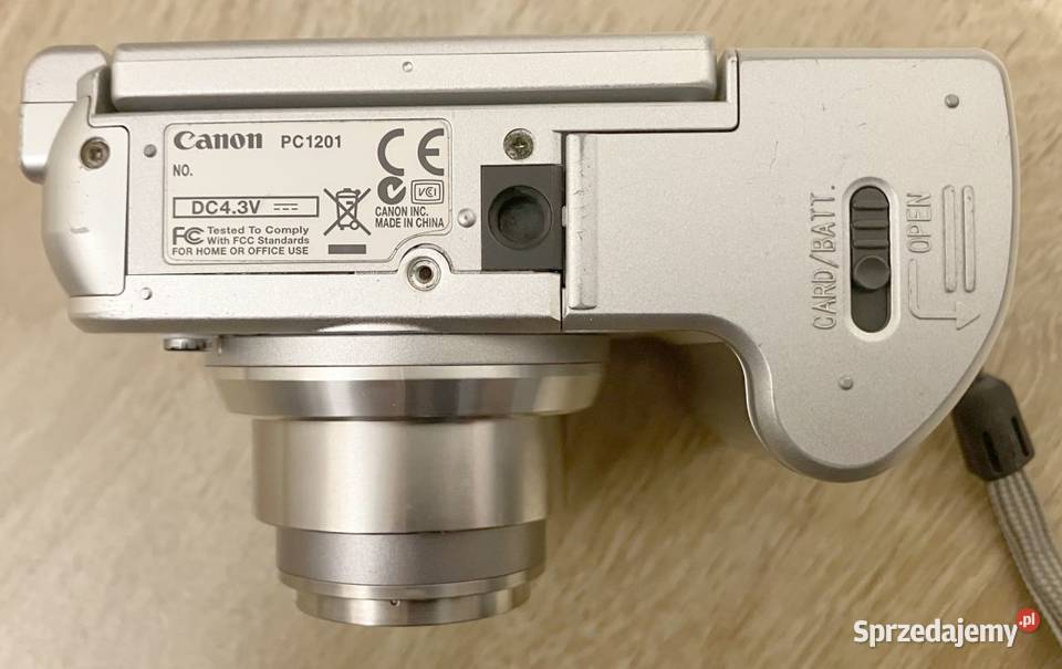 100 sprawny aparat cyfrowy canon A630 Elektronika Gliwice