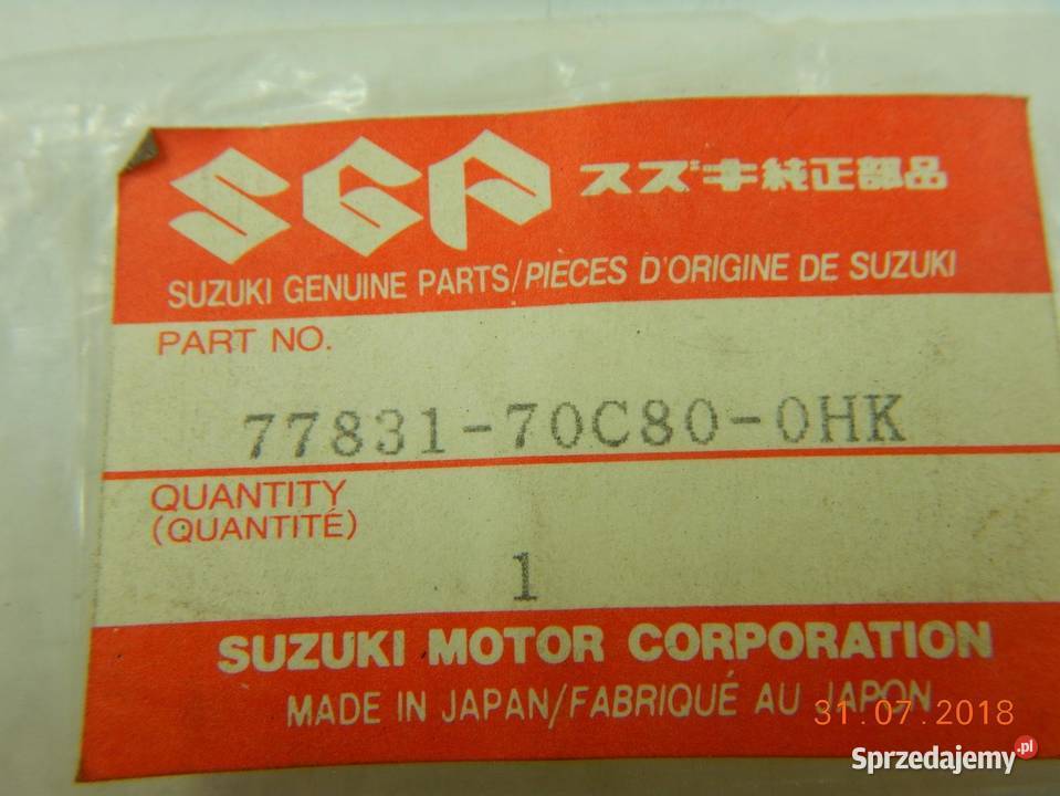 EMBLEMAT SUZUKI SWIFT TYŁ