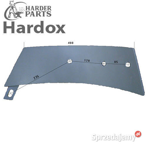 Ścinacz skiby HARDOX 3470835L E2 LI części do Suwałki