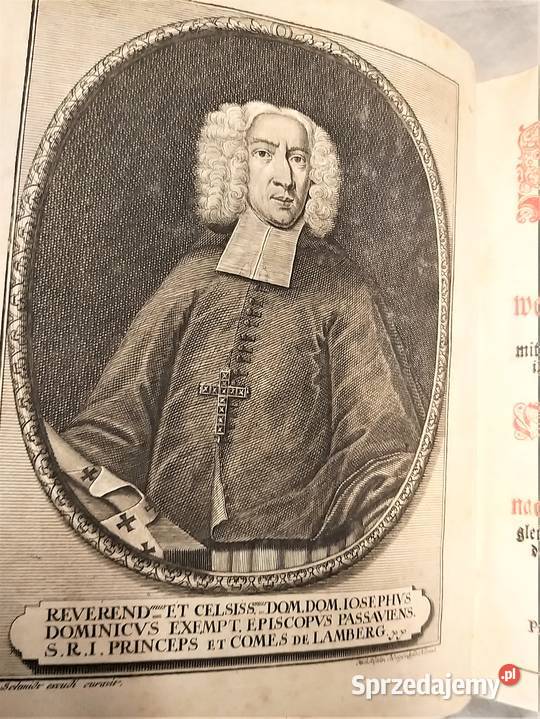 Prophetische KlagPosune in Sion Norymberga 1738r Warszawa